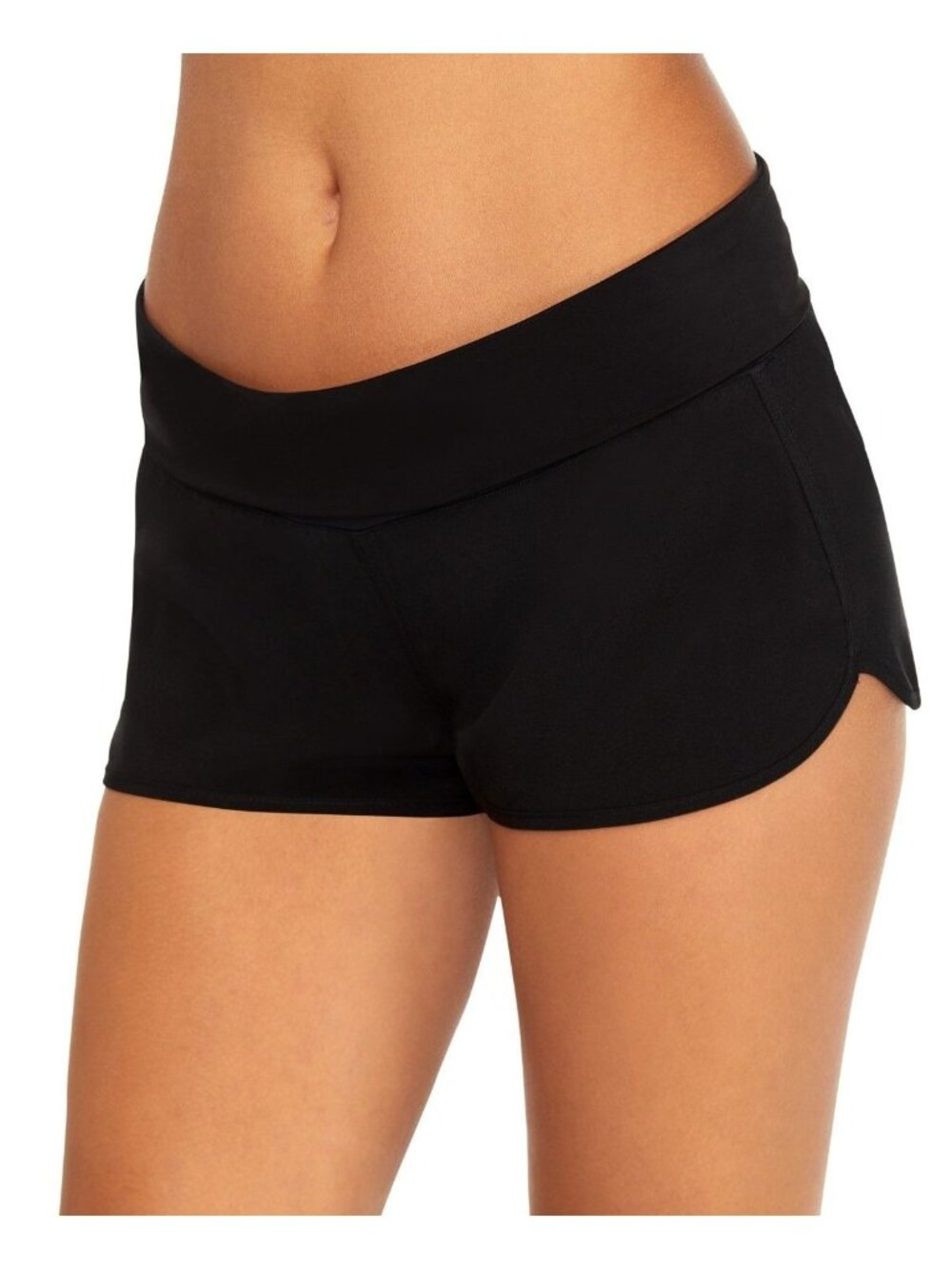 Raisins Juniors Aloha Pull-on Swim Boardshorts, Black,